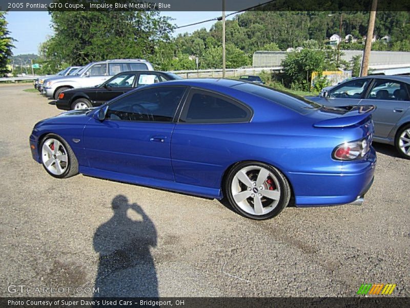 Impulse Blue Metallic / Blue 2005 Pontiac GTO Coupe