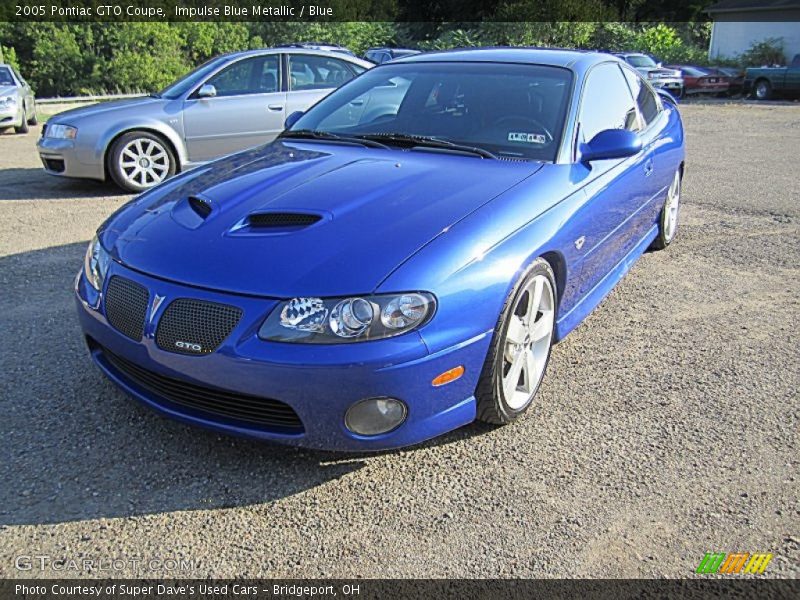 Front 3/4 View of 2005 GTO Coupe