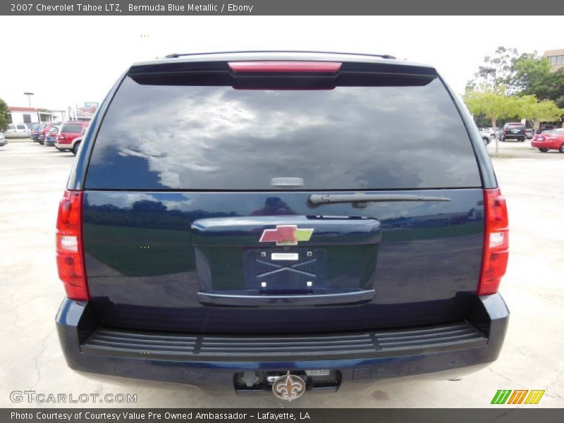 Bermuda Blue Metallic / Ebony 2007 Chevrolet Tahoe LTZ