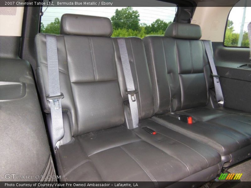 Rear Seat of 2007 Tahoe LTZ