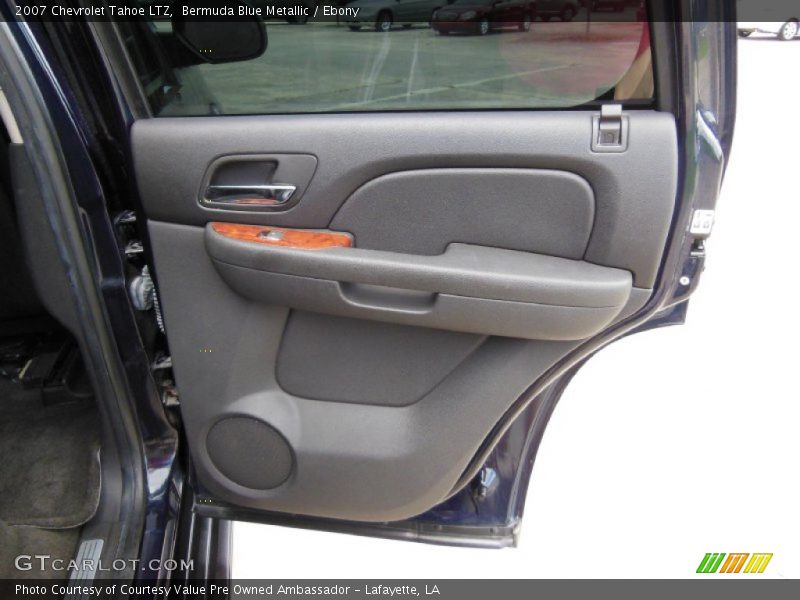 Bermuda Blue Metallic / Ebony 2007 Chevrolet Tahoe LTZ