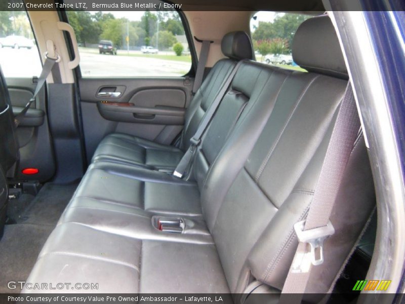 Bermuda Blue Metallic / Ebony 2007 Chevrolet Tahoe LTZ