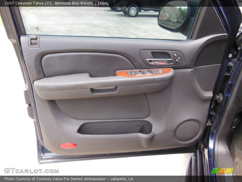 Bermuda Blue Metallic / Ebony 2007 Chevrolet Tahoe LTZ