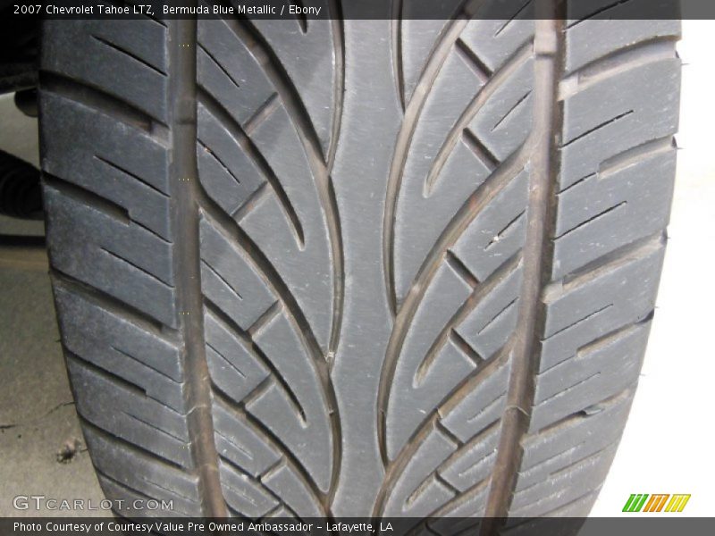 Bermuda Blue Metallic / Ebony 2007 Chevrolet Tahoe LTZ
