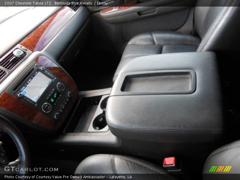 Bermuda Blue Metallic / Ebony 2007 Chevrolet Tahoe LTZ