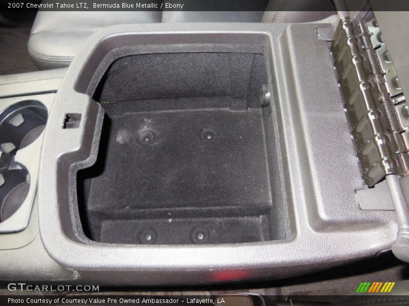 Bermuda Blue Metallic / Ebony 2007 Chevrolet Tahoe LTZ