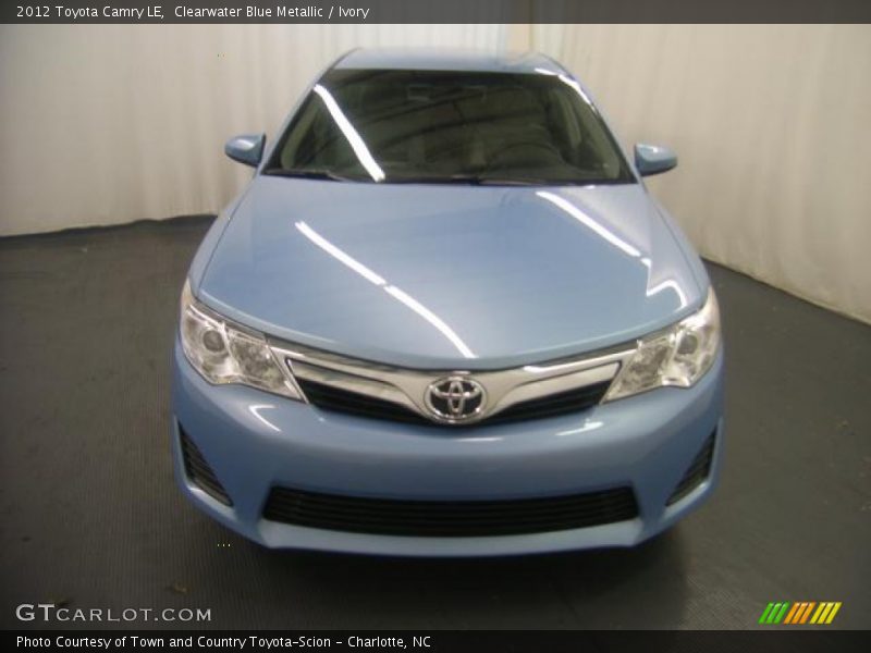 Clearwater Blue Metallic / Ivory 2012 Toyota Camry LE
