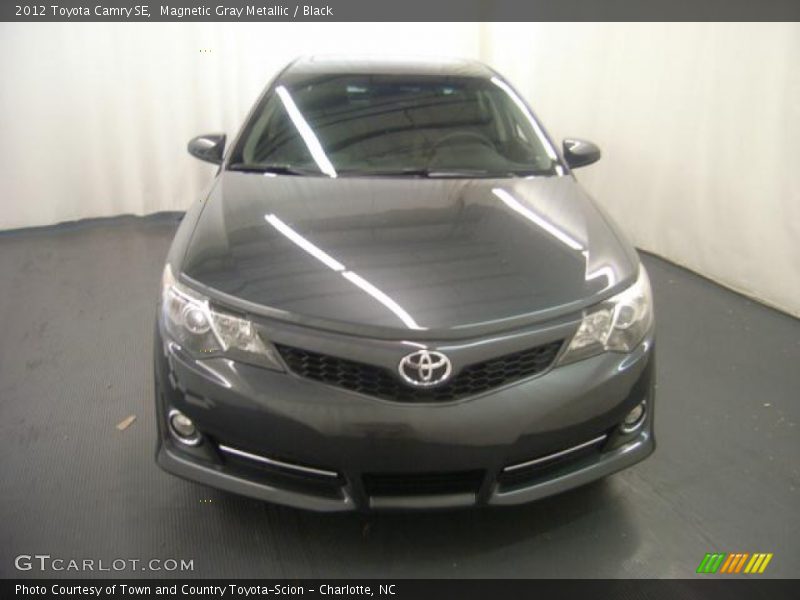 Magnetic Gray Metallic / Black 2012 Toyota Camry SE