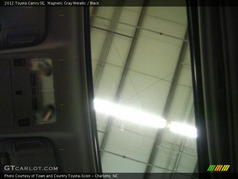 Magnetic Gray Metallic / Black 2012 Toyota Camry SE