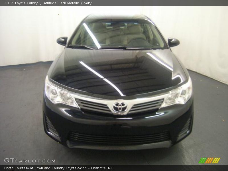 Attitude Black Metallic / Ivory 2012 Toyota Camry L