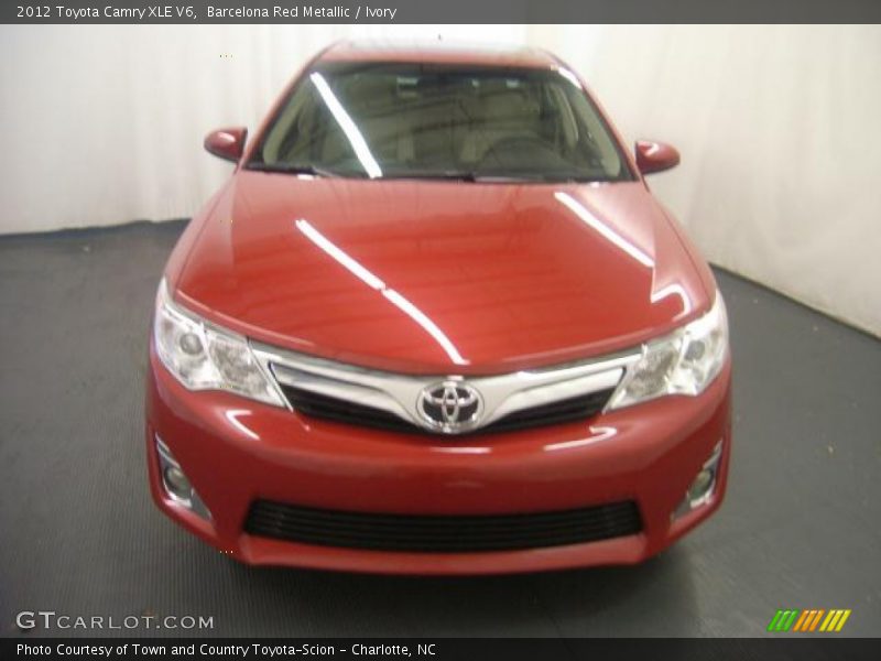 Barcelona Red Metallic / Ivory 2012 Toyota Camry XLE V6