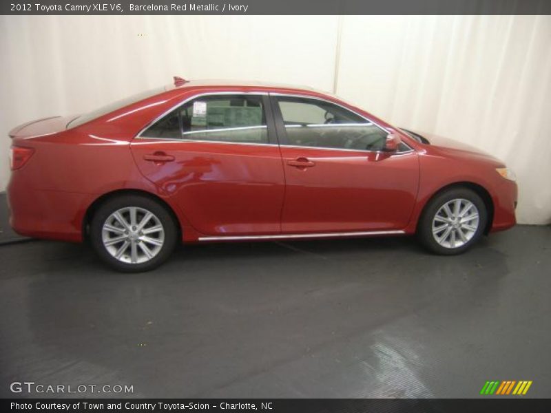 Barcelona Red Metallic / Ivory 2012 Toyota Camry XLE V6