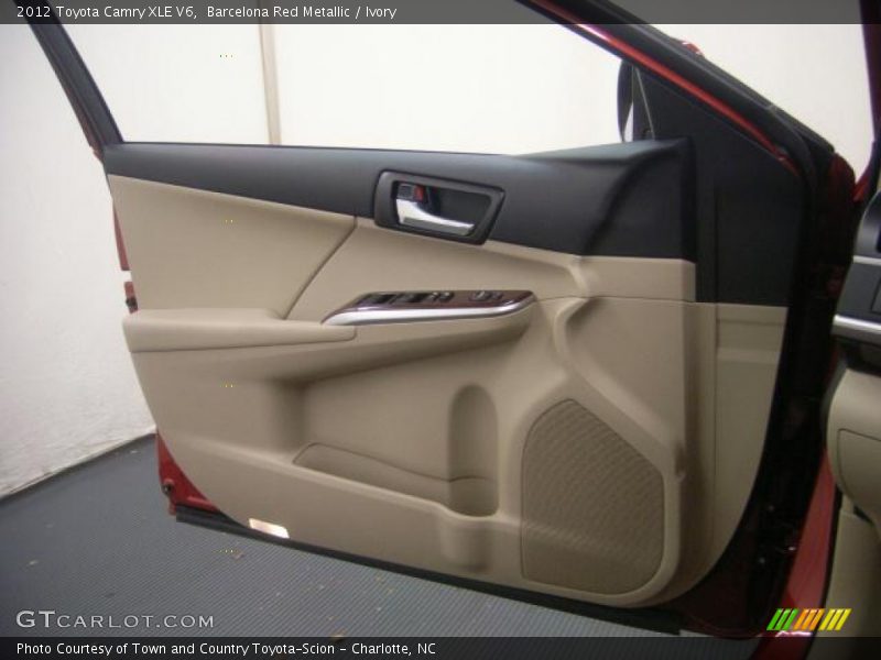Barcelona Red Metallic / Ivory 2012 Toyota Camry XLE V6