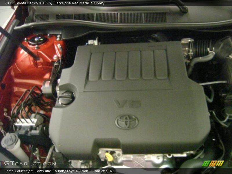 Barcelona Red Metallic / Ivory 2012 Toyota Camry XLE V6