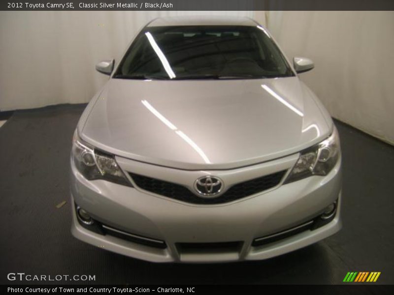 Classic Silver Metallic / Black/Ash 2012 Toyota Camry SE