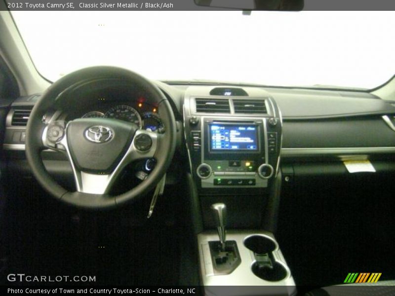 Classic Silver Metallic / Black/Ash 2012 Toyota Camry SE