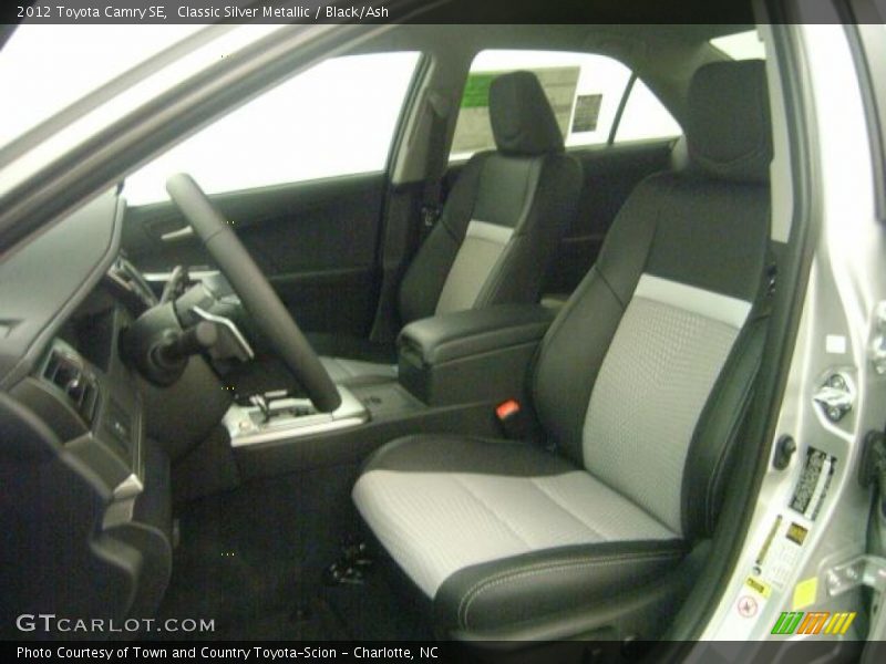 Classic Silver Metallic / Black/Ash 2012 Toyota Camry SE