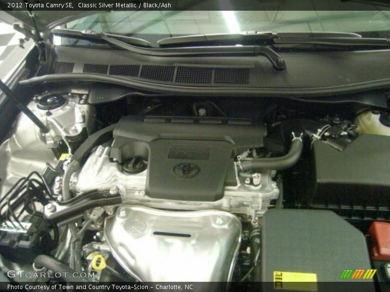 Classic Silver Metallic / Black/Ash 2012 Toyota Camry SE