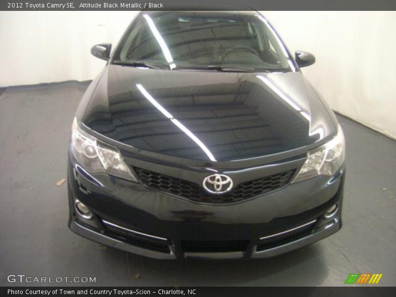 Attitude Black Metallic / Black 2012 Toyota Camry SE