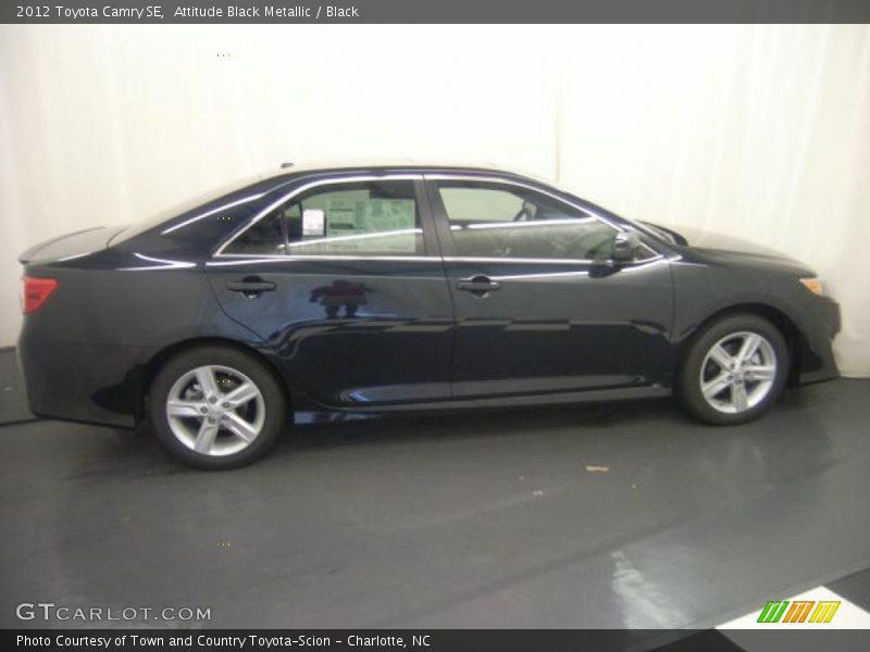 Attitude Black Metallic / Black 2012 Toyota Camry SE