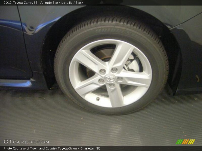 Attitude Black Metallic / Black 2012 Toyota Camry SE