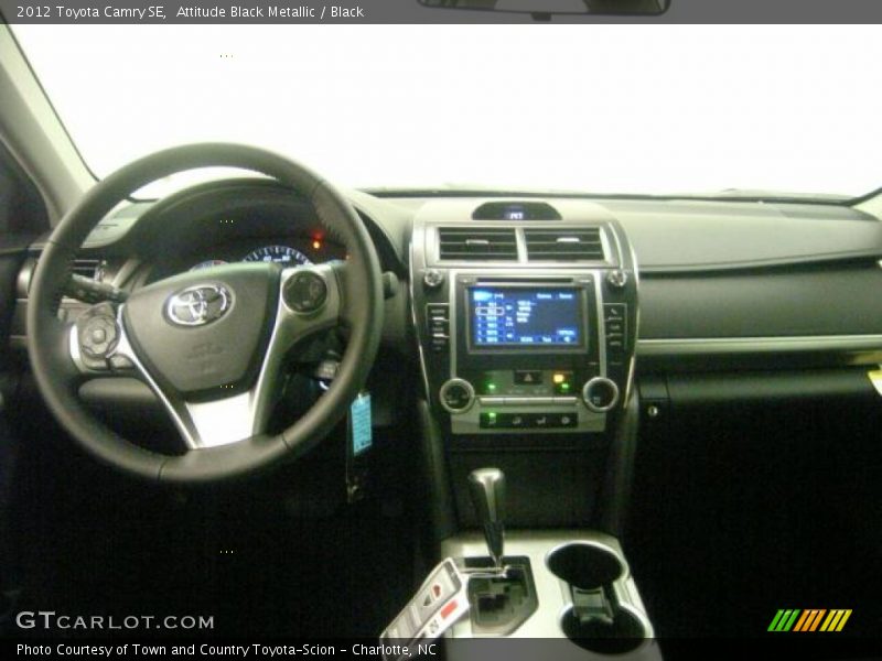 Attitude Black Metallic / Black 2012 Toyota Camry SE