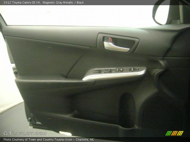 Magnetic Gray Metallic / Black 2012 Toyota Camry SE V6