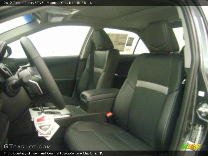 Magnetic Gray Metallic / Black 2012 Toyota Camry SE V6