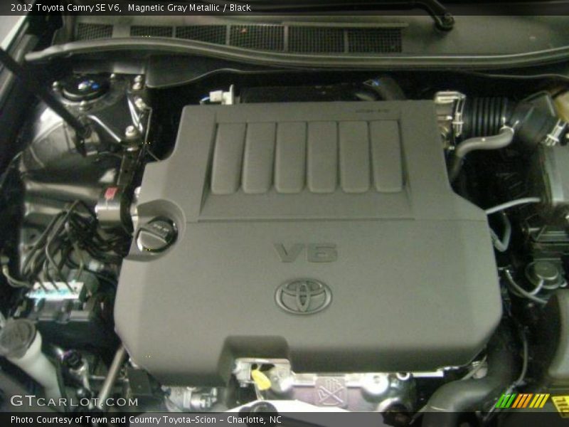 Magnetic Gray Metallic / Black 2012 Toyota Camry SE V6
