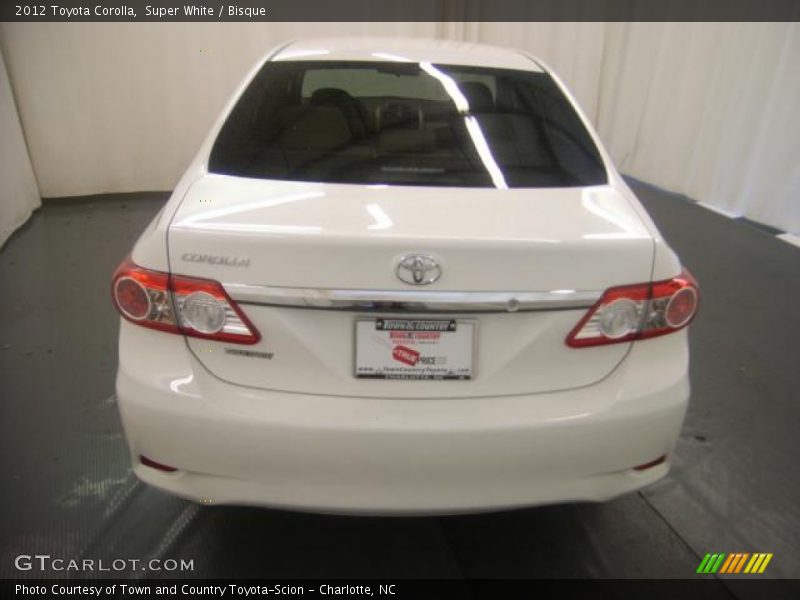 Super White / Bisque 2012 Toyota Corolla