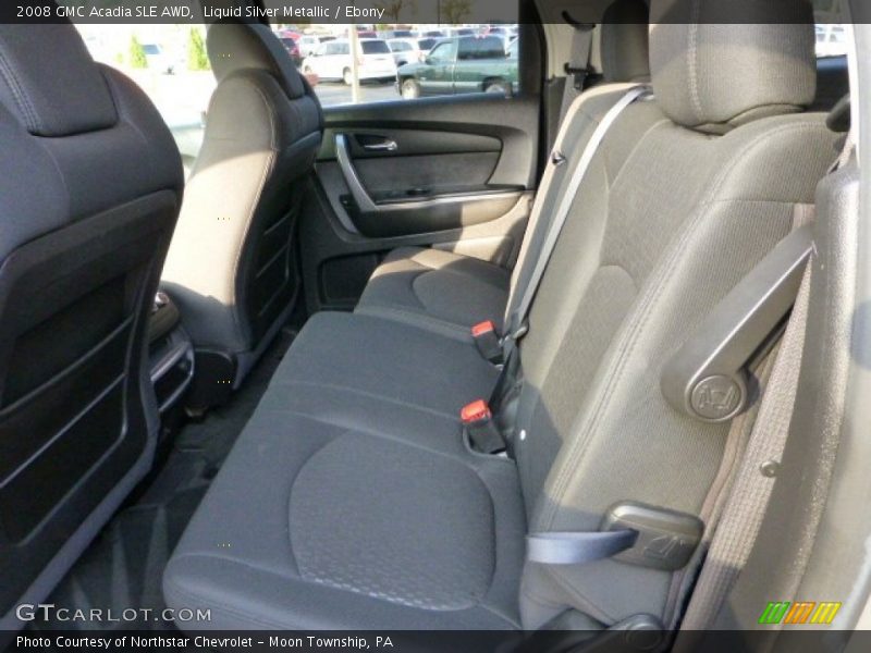 Liquid Silver Metallic / Ebony 2008 GMC Acadia SLE AWD