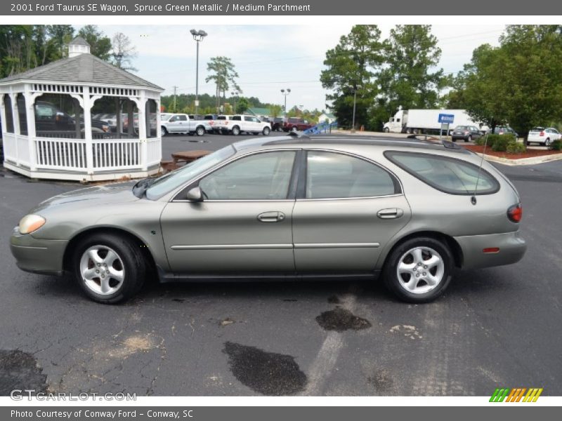  2001 Taurus SE Wagon Spruce Green Metallic