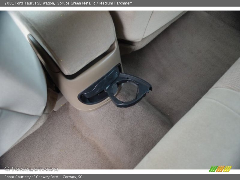 Spruce Green Metallic / Medium Parchment 2001 Ford Taurus SE Wagon