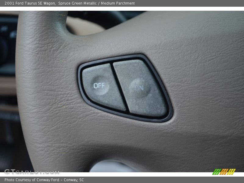 Spruce Green Metallic / Medium Parchment 2001 Ford Taurus SE Wagon