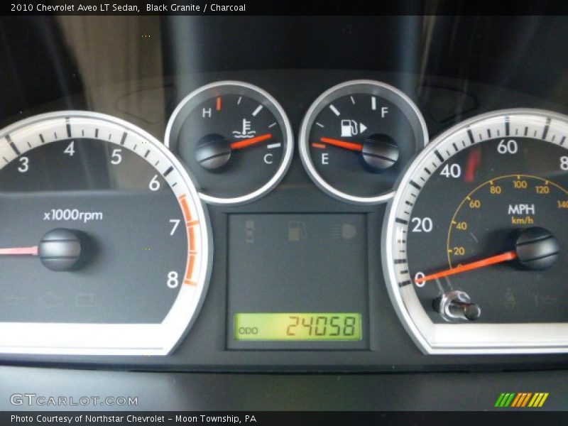 Black Granite / Charcoal 2010 Chevrolet Aveo LT Sedan