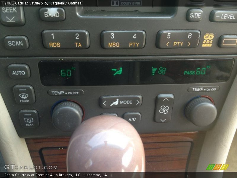 Controls of 2001 Seville STS