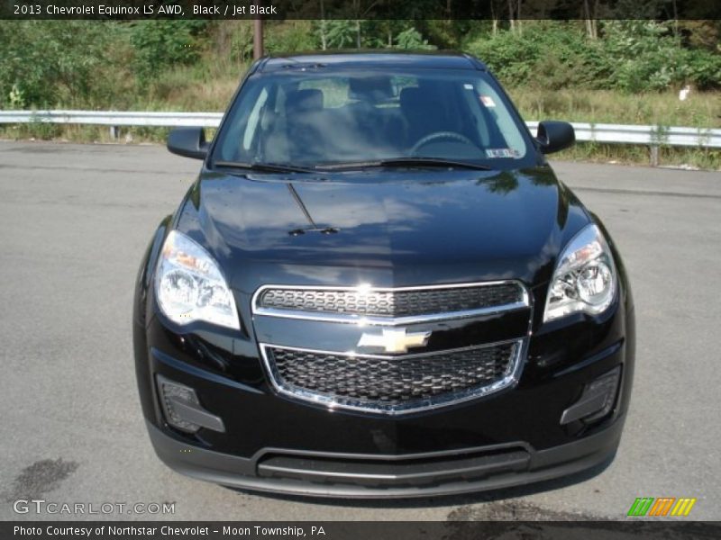 Black / Jet Black 2013 Chevrolet Equinox LS AWD