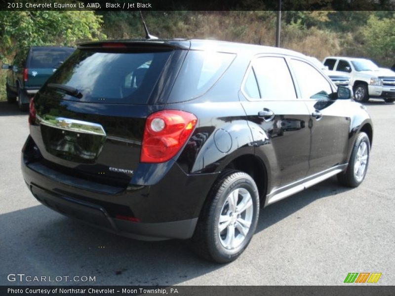 Black / Jet Black 2013 Chevrolet Equinox LS AWD
