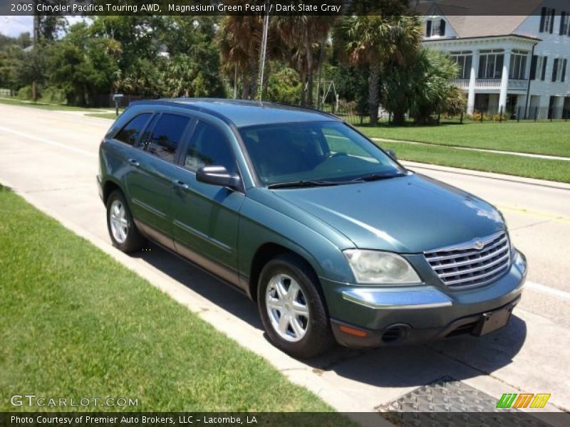Magnesium Green Pearl / Dark Slate Gray 2005 Chrysler Pacifica Touring AWD