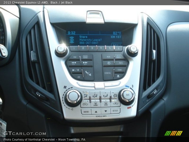 Controls of 2013 Equinox LS AWD