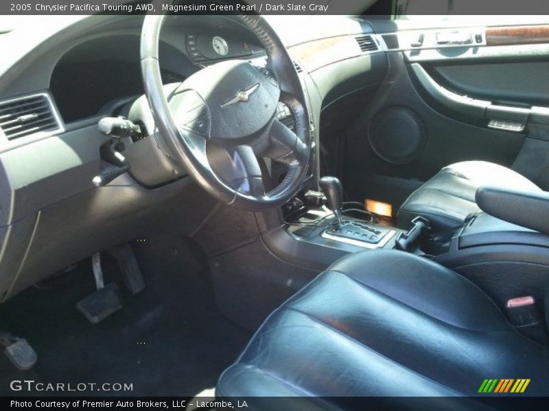 Magnesium Green Pearl / Dark Slate Gray 2005 Chrysler Pacifica Touring AWD