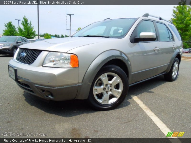 Silver Birch Metallic / Shale Grey 2007 Ford Freestyle SEL