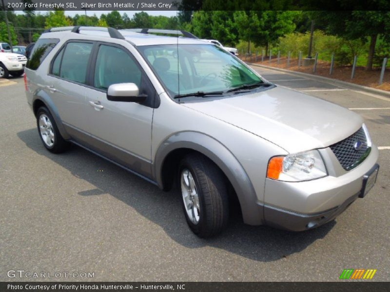 Silver Birch Metallic / Shale Grey 2007 Ford Freestyle SEL