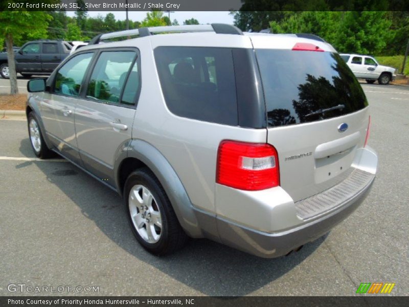 Silver Birch Metallic / Shale Grey 2007 Ford Freestyle SEL