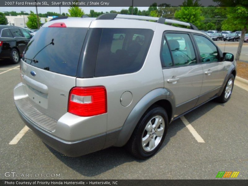 Silver Birch Metallic / Shale Grey 2007 Ford Freestyle SEL