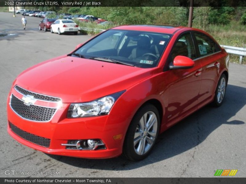 Victory Red / Jet Black 2012 Chevrolet Cruze LTZ/RS