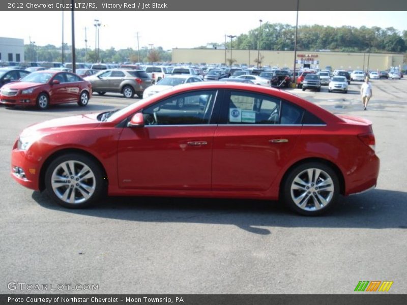 Victory Red / Jet Black 2012 Chevrolet Cruze LTZ/RS