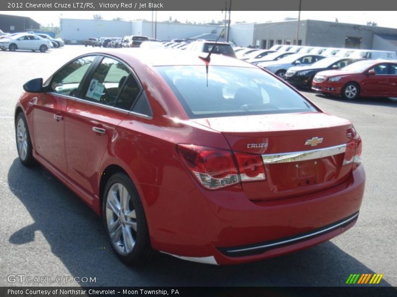 Victory Red / Jet Black 2012 Chevrolet Cruze LTZ/RS