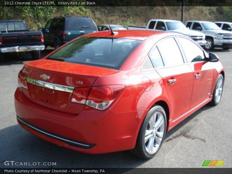 Victory Red / Jet Black 2012 Chevrolet Cruze LTZ/RS