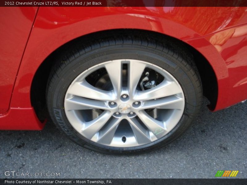 Victory Red / Jet Black 2012 Chevrolet Cruze LTZ/RS